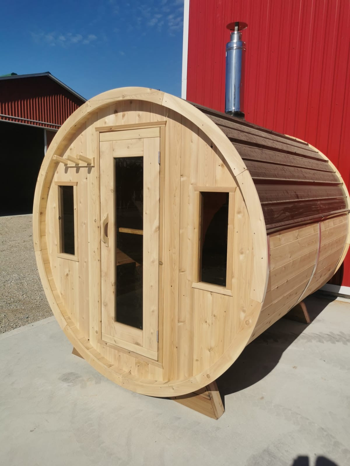 7x6 Barrel Sauna (2-4 person) image 4