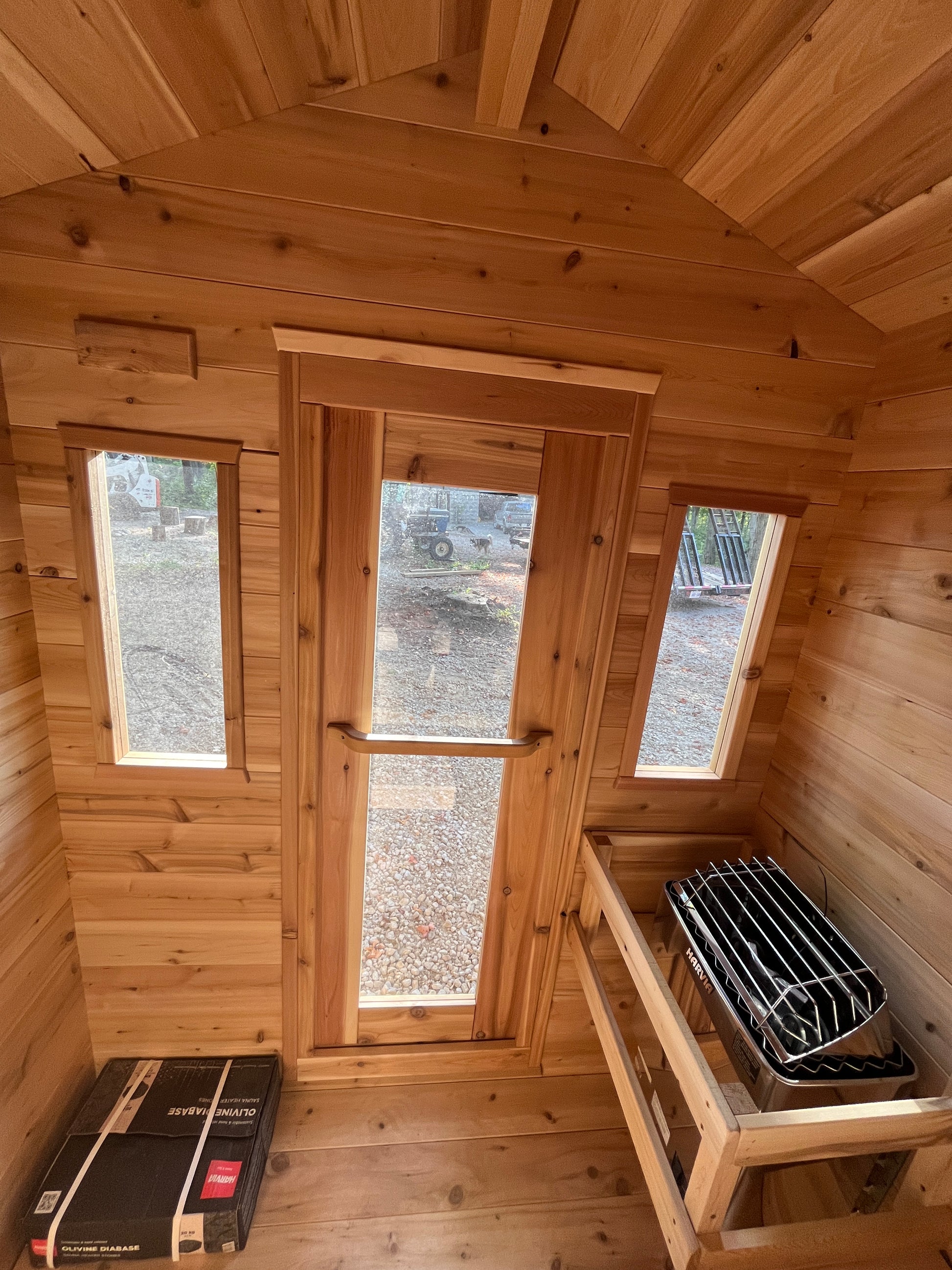 6x6 Cabin Sauna image 4