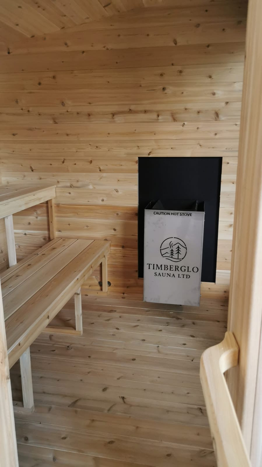 8x12 Modern Sauna with Leanto Roof and Changeroom image 6