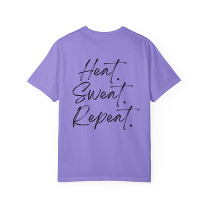 Timberglo “Heat. Sweat. Repeat.” Comfort Colors Heavyweight T-Shirt