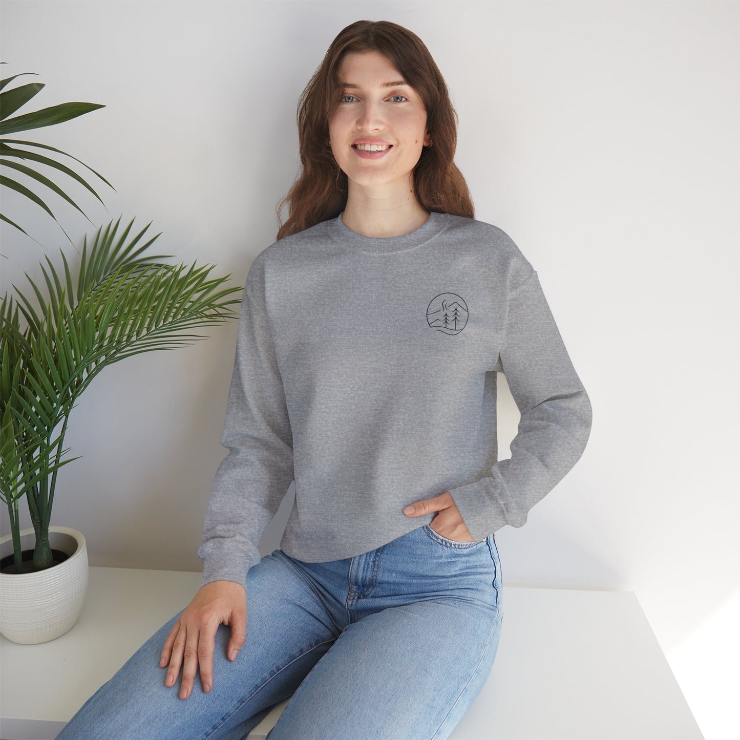 Timberglo “Heat. Sweat. Repeat.” Crewneck Sweatshirt