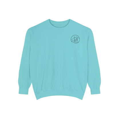 Timberglo “Heat. Sweat. Repeat.” Garment-Dyed Sweatshirt