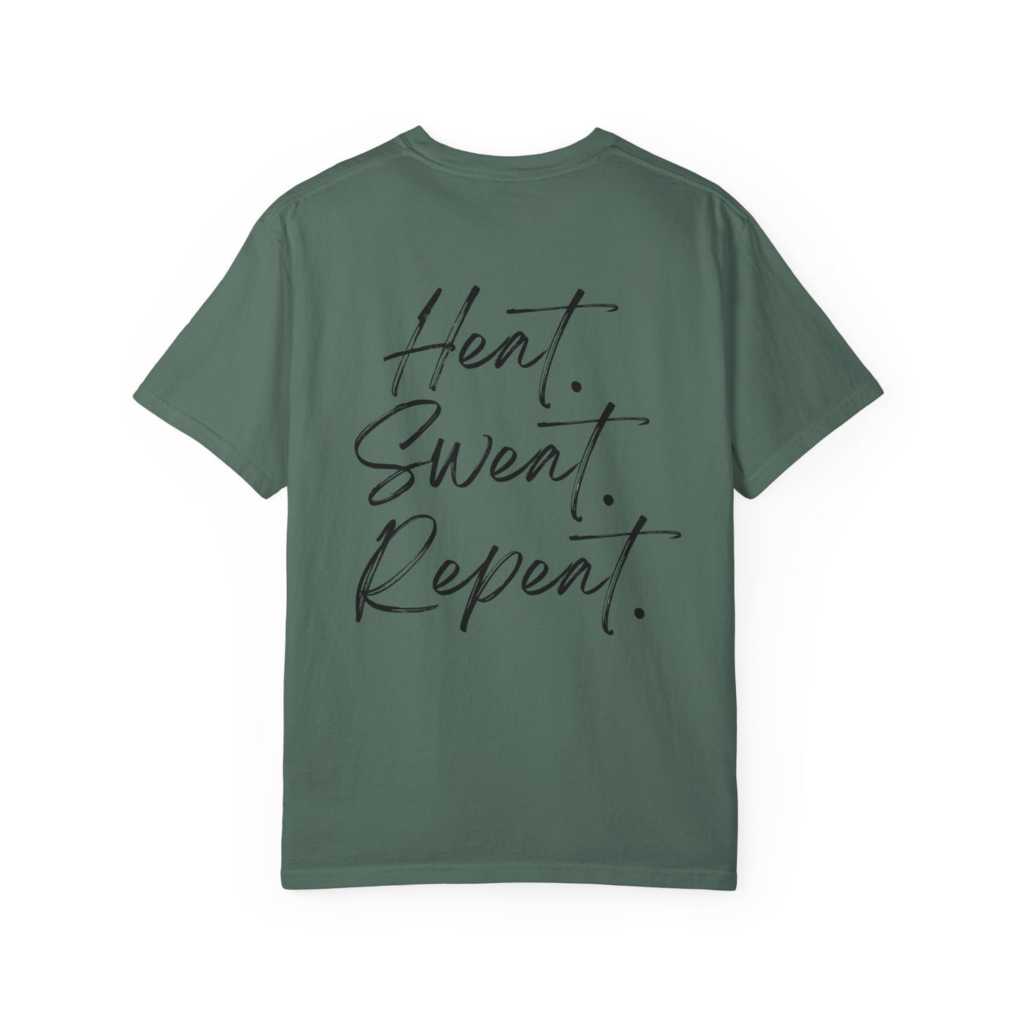 Timberglo “Heat. Sweat. Repeat.” Comfort Colors Heavyweight T-Shirt