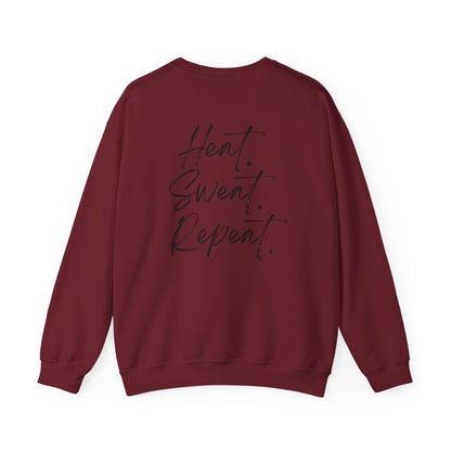 Timberglo “Heat. Sweat. Repeat.” Crewneck Sweatshirt