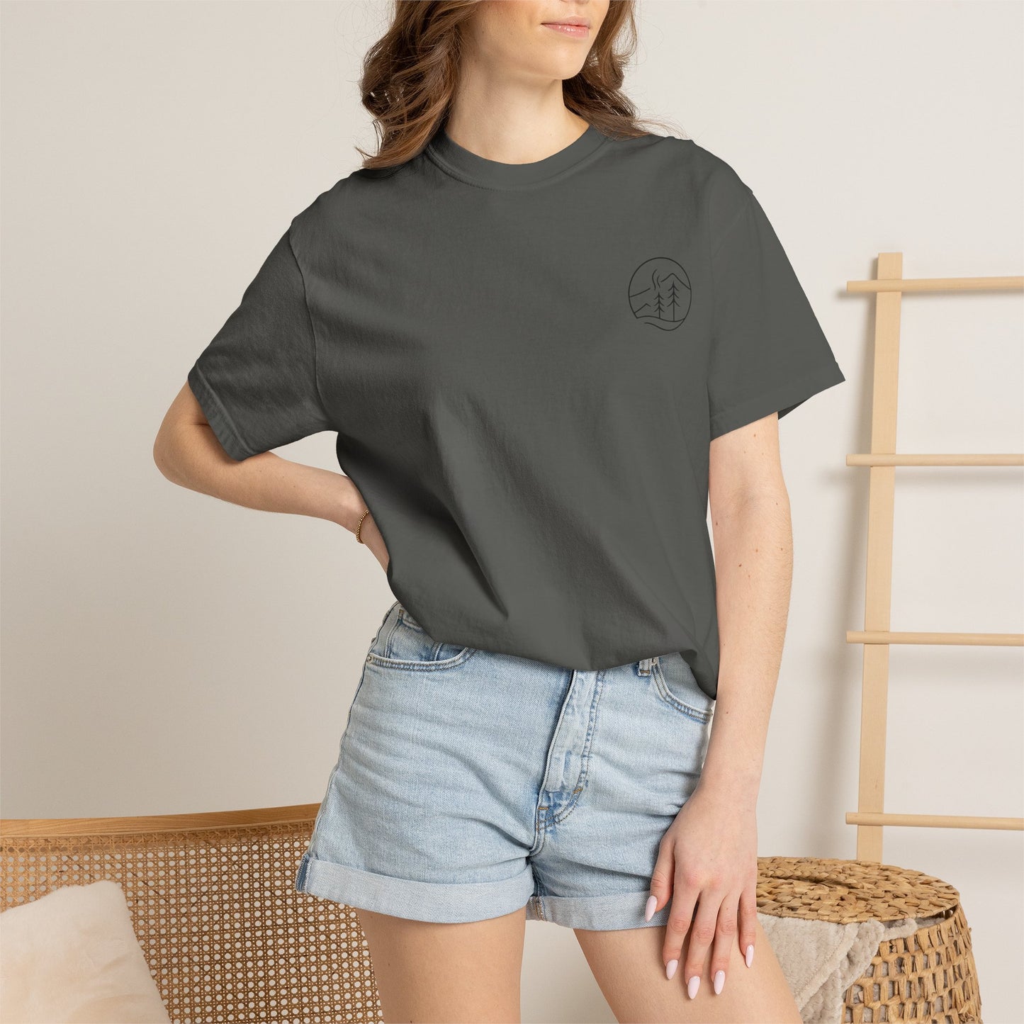 Timberglo “Heat. Sweat. Repeat.” Comfort Colors Heavyweight T-Shirt
