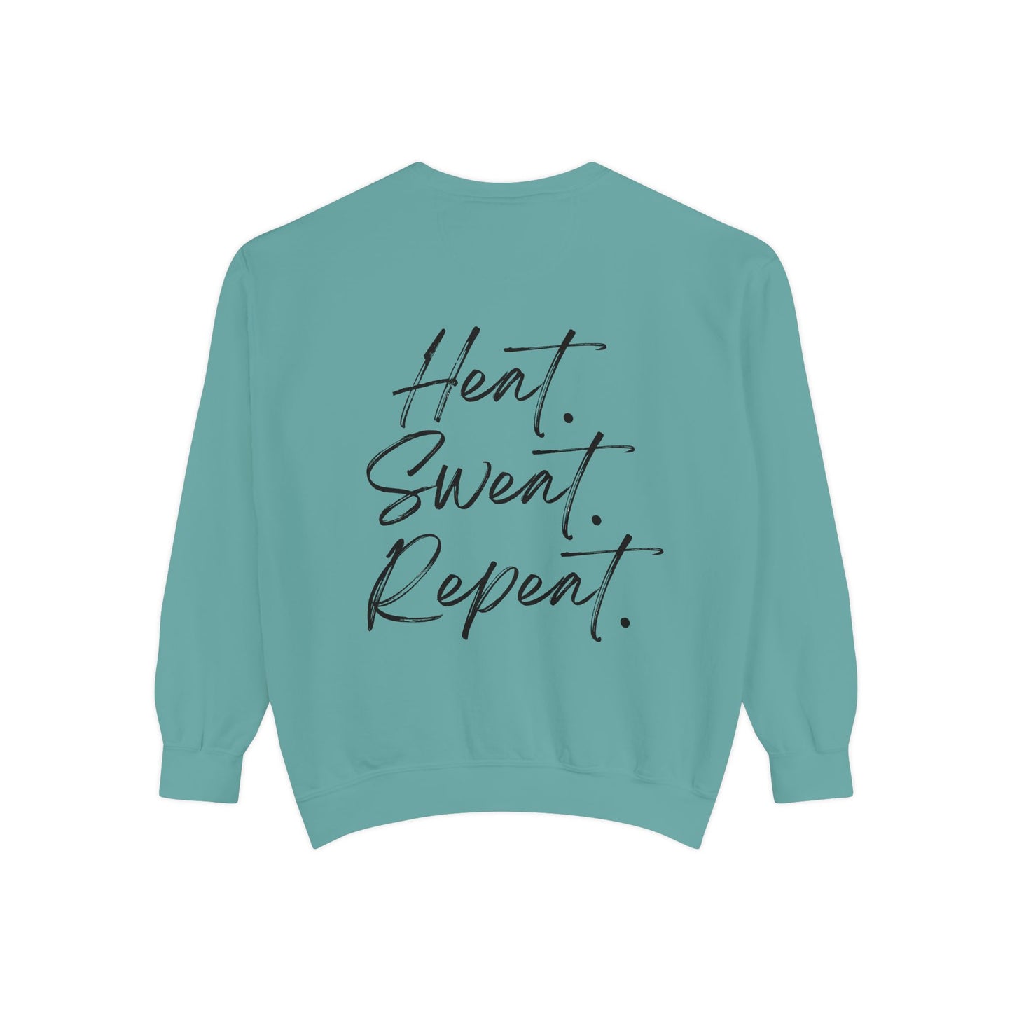 Timberglo “Heat. Sweat. Repeat.” Garment-Dyed Sweatshirt