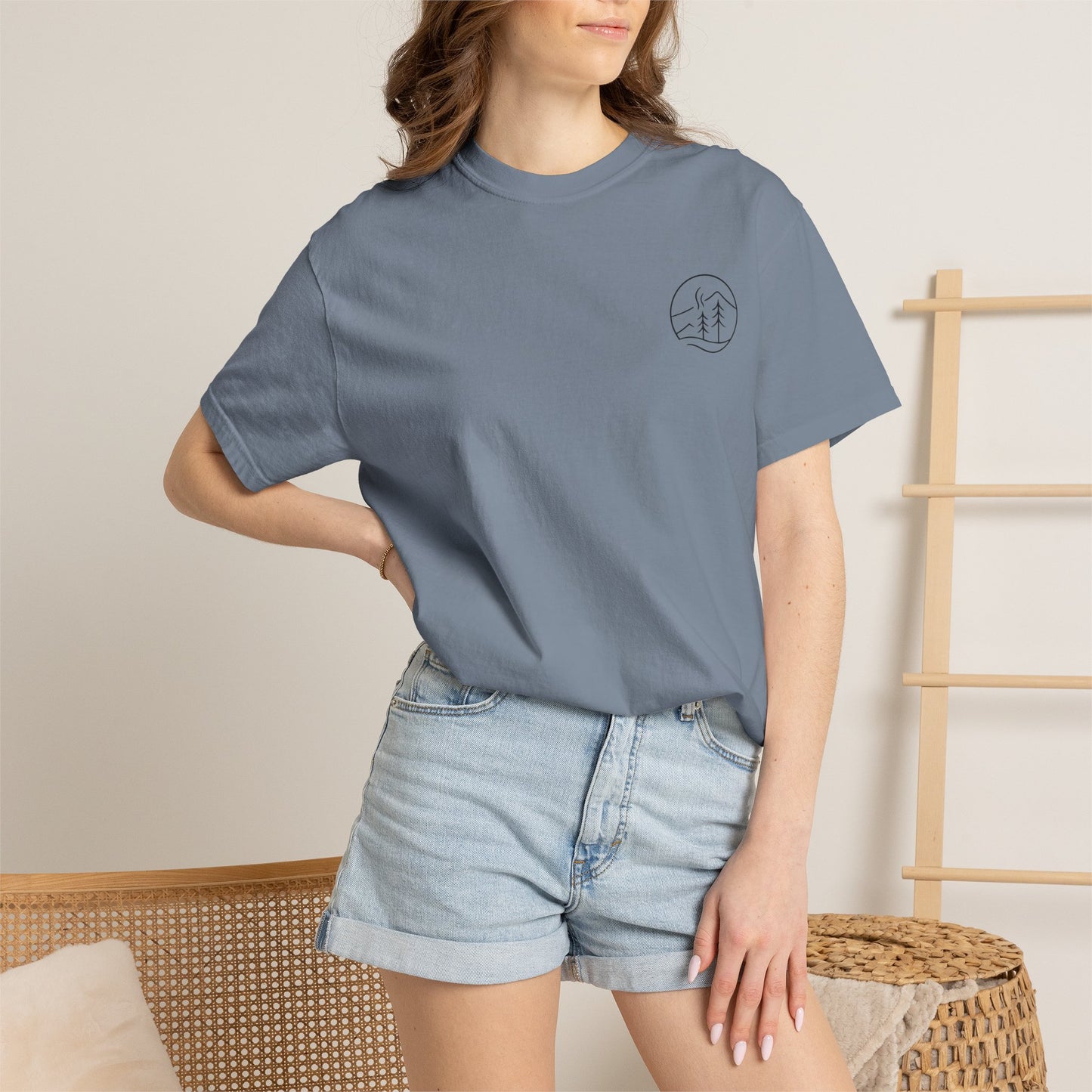 Timberglo “Heat. Sweat. Repeat.” Comfort Colors Heavyweight T-Shirt