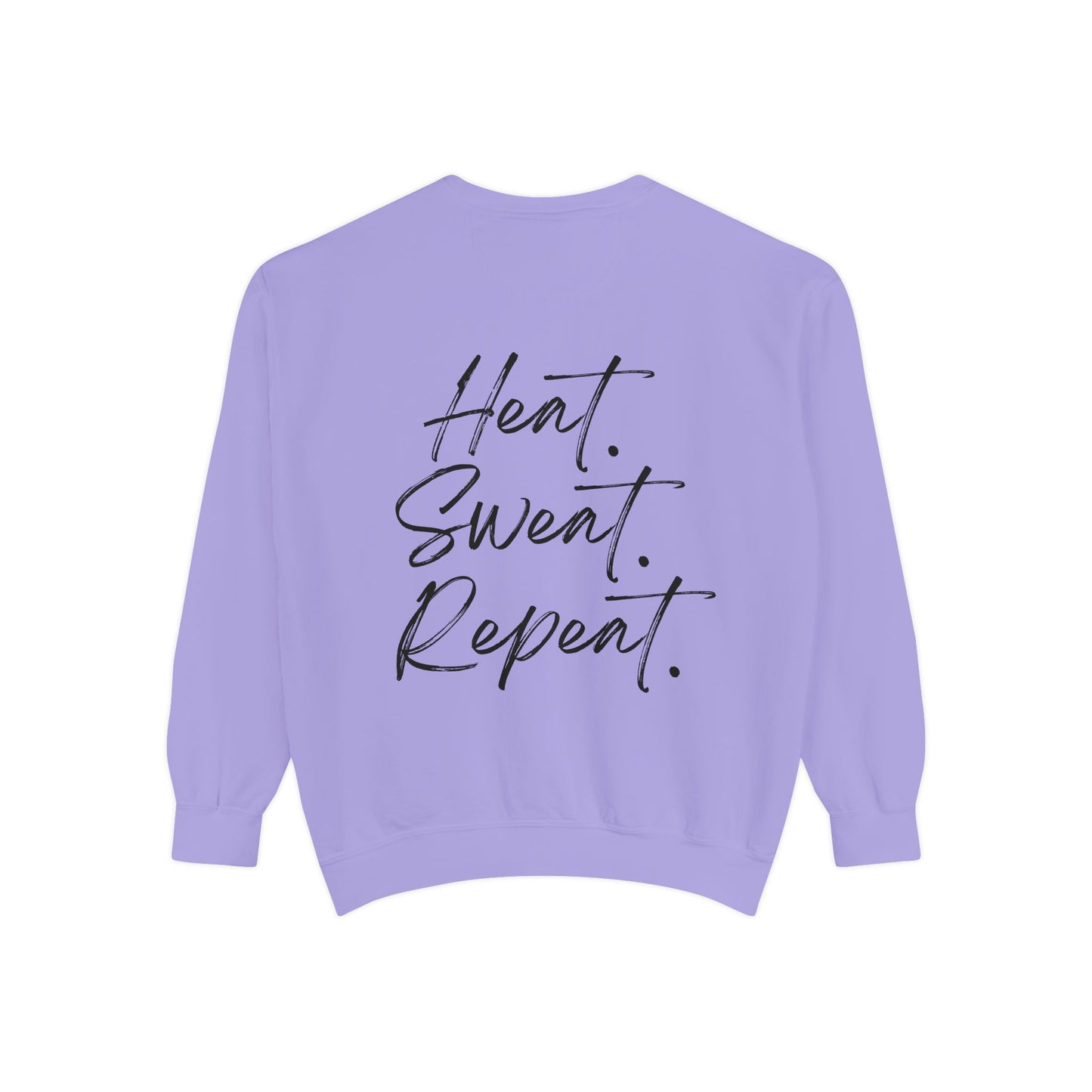 Timberglo “Heat. Sweat. Repeat.” Garment-Dyed Sweatshirt