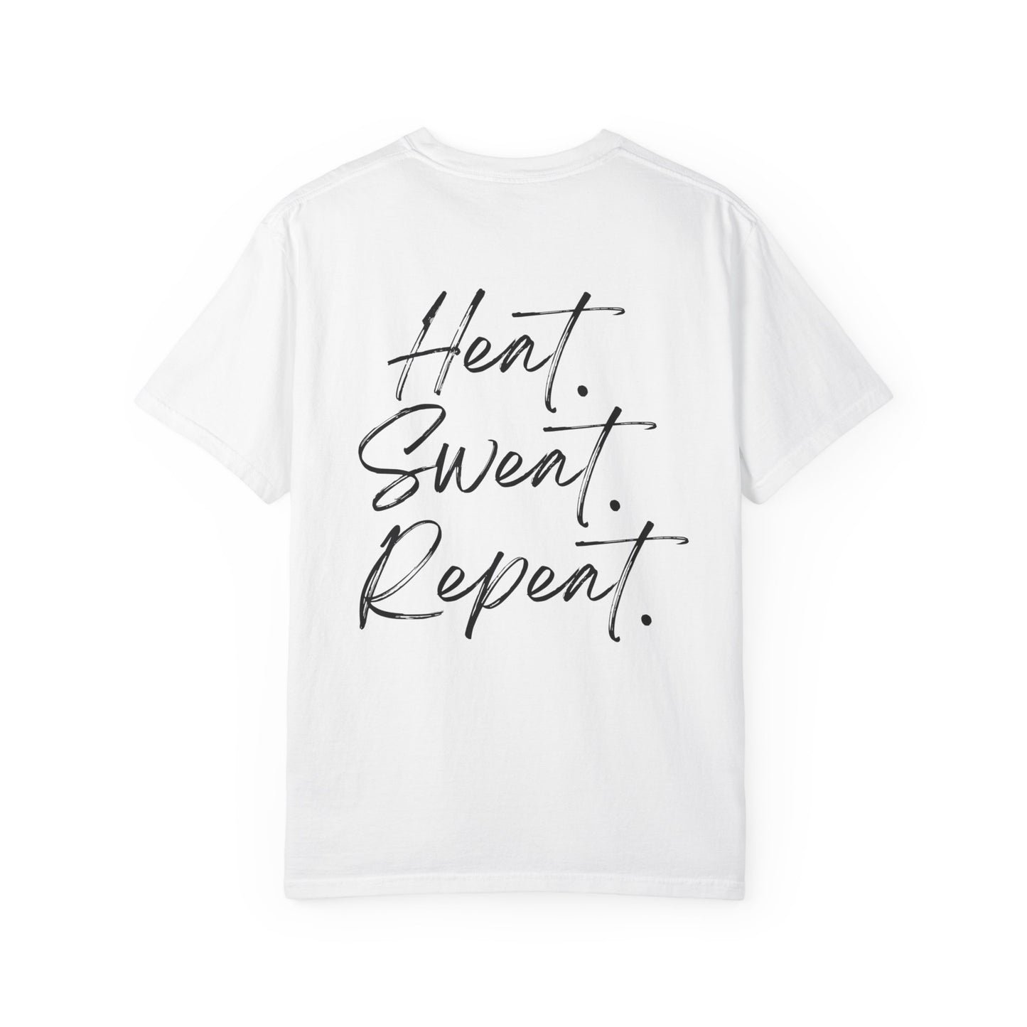 Timberglo “Heat. Sweat. Repeat.” Comfort Colors Heavyweight T-Shirt