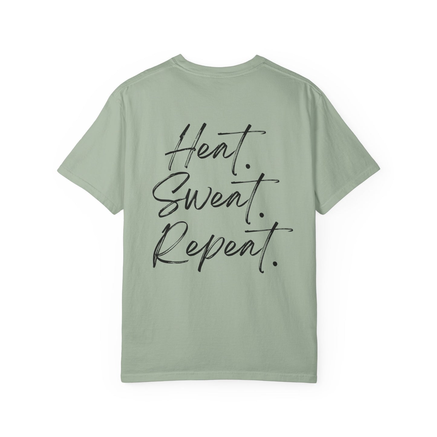 Timberglo “Heat. Sweat. Repeat.” Comfort Colors Heavyweight T-Shirt
