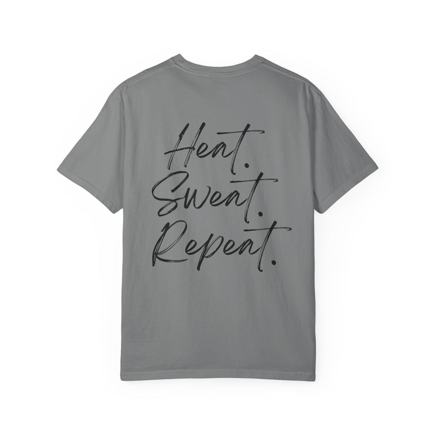 Timberglo “Heat. Sweat. Repeat.” Comfort Colors Heavyweight T-Shirt