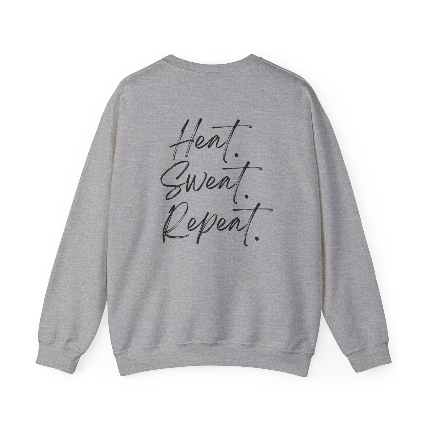 Timberglo “Heat. Sweat. Repeat.” Crewneck Sweatshirt