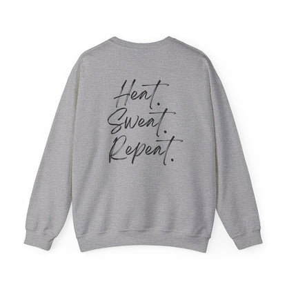 Timberglo “Heat. Sweat. Repeat.” Crewneck Sweatshirt