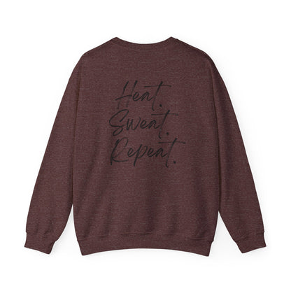 Timberglo “Heat. Sweat. Repeat.” Crewneck Sweatshirt