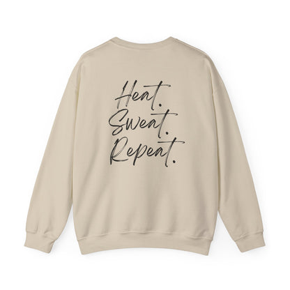 Timberglo “Heat. Sweat. Repeat.” Crewneck Sweatshirt
