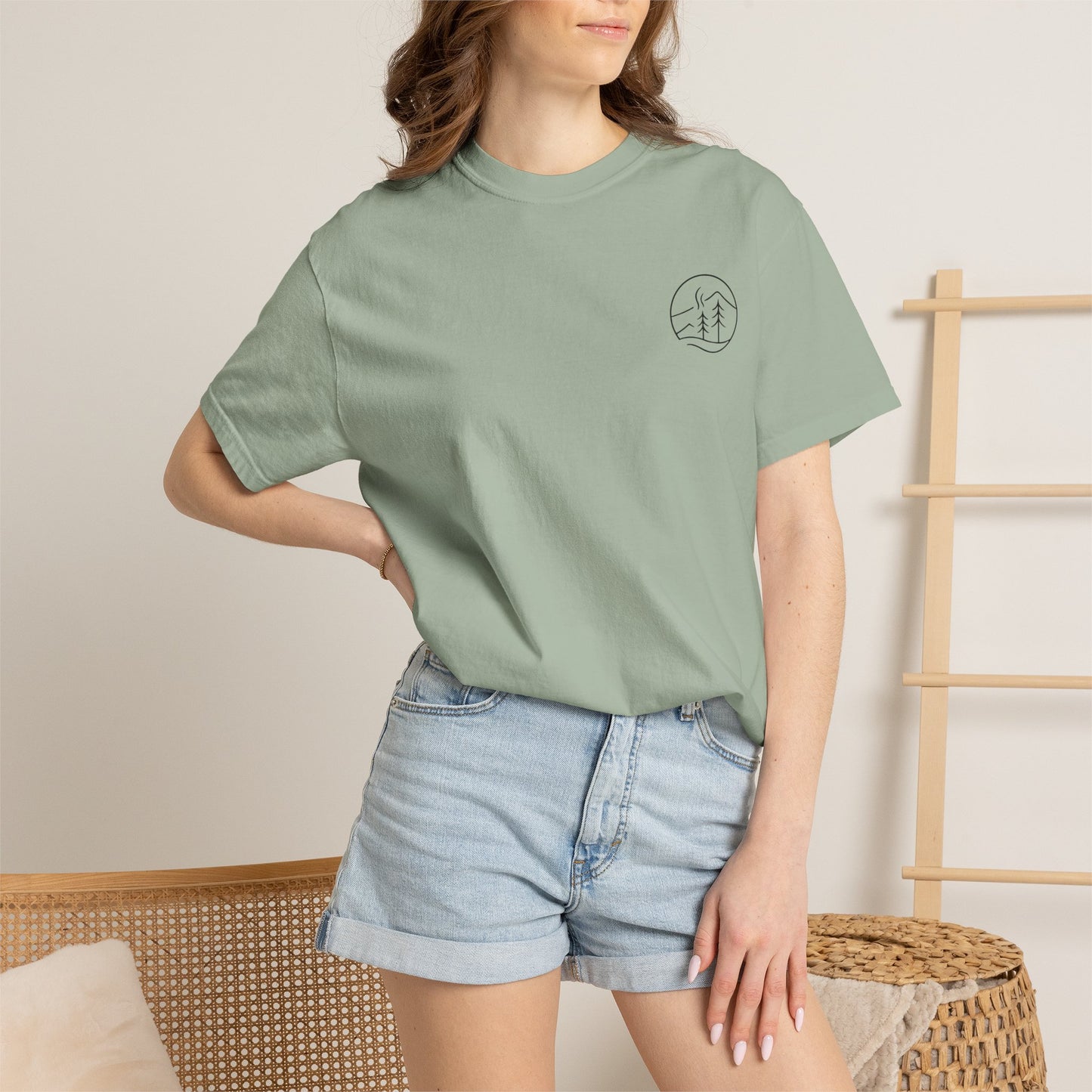 Timberglo “Heat. Sweat. Repeat.” Comfort Colors Heavyweight T-Shirt