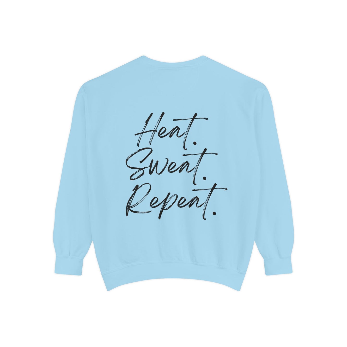 Timberglo “Heat. Sweat. Repeat.” Garment-Dyed Sweatshirt