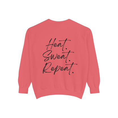 Timberglo “Heat. Sweat. Repeat.” Garment-Dyed Sweatshirt