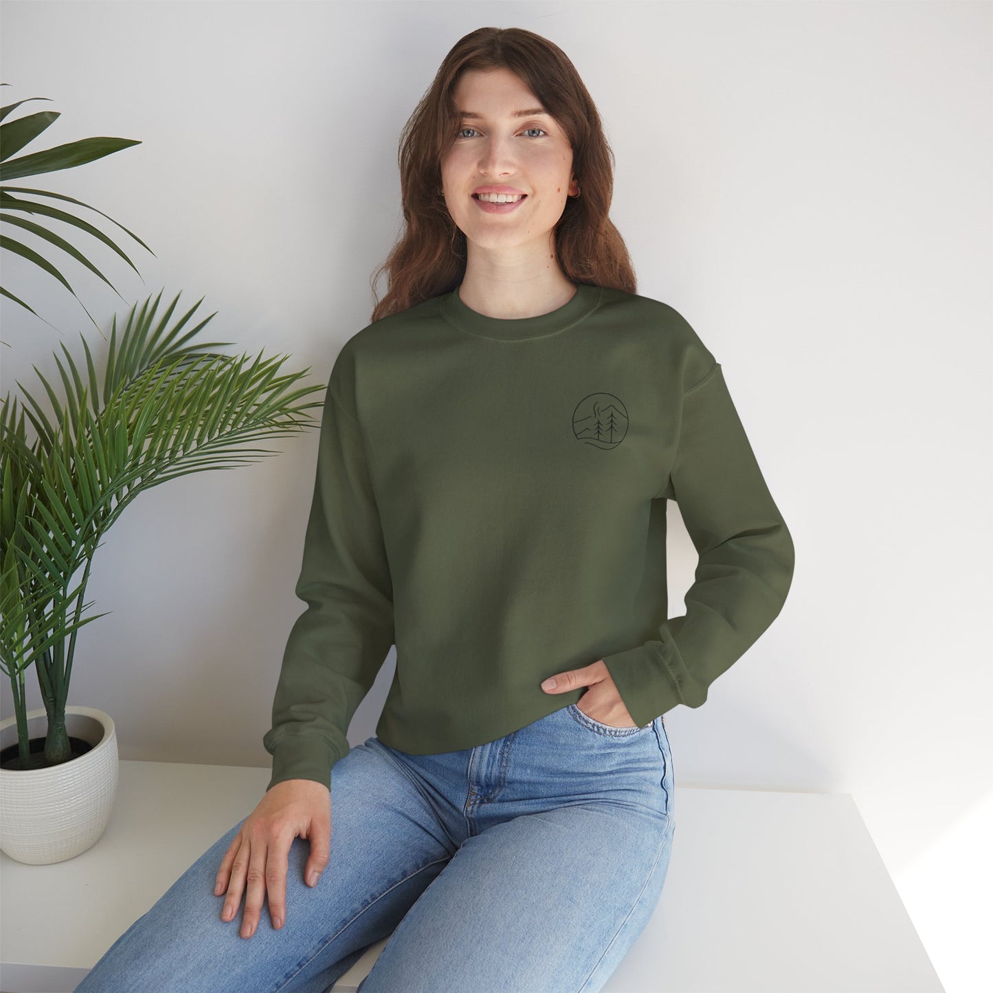 Timberglo “Heat. Sweat. Repeat.” Crewneck Sweatshirt