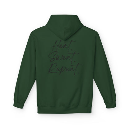 Timberglo “Heat. Sweat. Repeat.” Unisex Hoodie