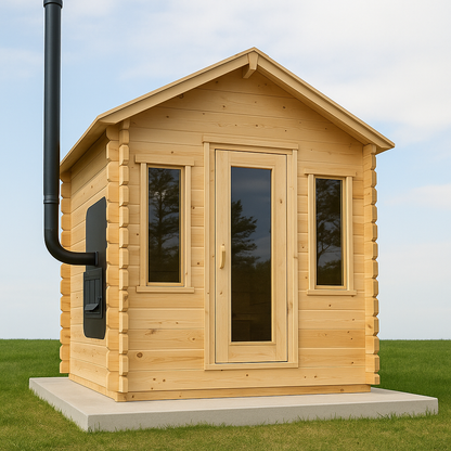 6x6 Cabin Sauna image 10