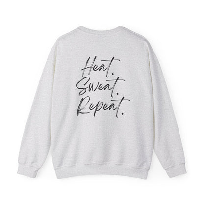 Timberglo “Heat. Sweat. Repeat.” Crewneck Sweatshirt