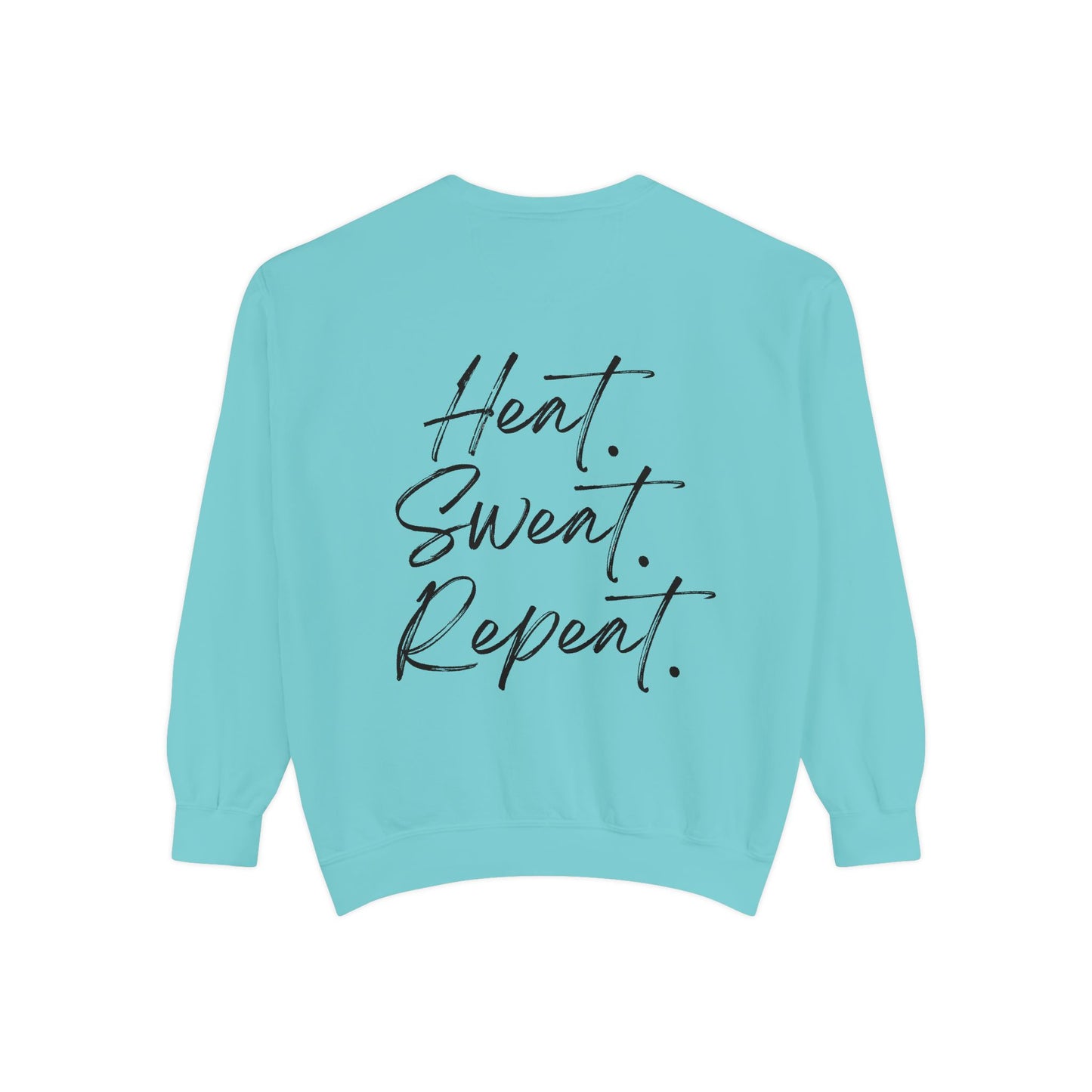 Timberglo “Heat. Sweat. Repeat.” Garment-Dyed Sweatshirt