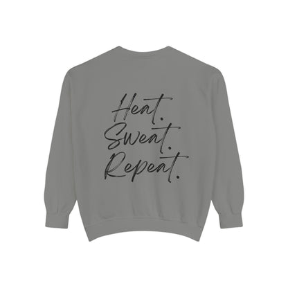Timberglo “Heat. Sweat. Repeat.” Garment-Dyed Sweatshirt