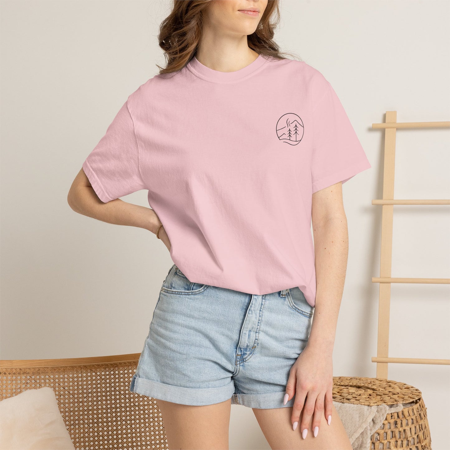 Timberglo “Heat. Sweat. Repeat.” Comfort Colors Heavyweight T-Shirt