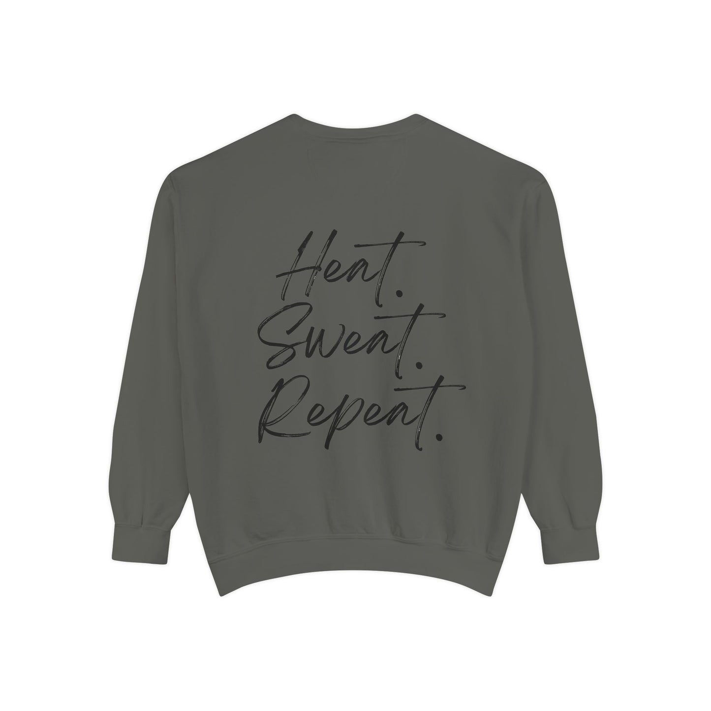 Timberglo “Heat. Sweat. Repeat.” Garment-Dyed Sweatshirt