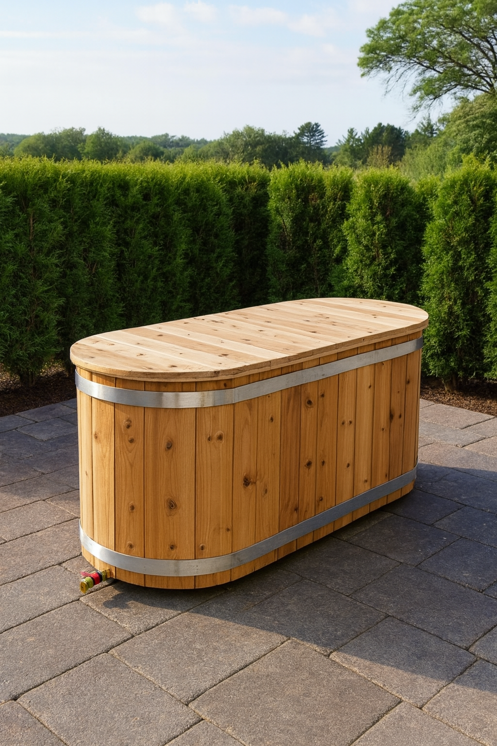 Muskoka Cold Plunge - Knotty Red Cedar