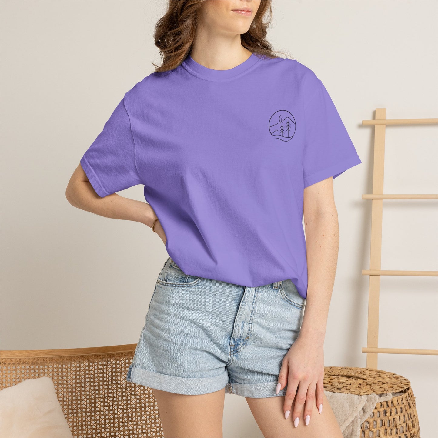 Timberglo “Heat. Sweat. Repeat.” Comfort Colors Heavyweight T-Shirt