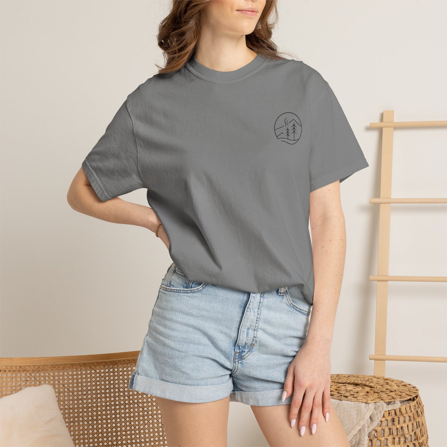 Timberglo “Heat. Sweat. Repeat.” Comfort Colors Heavyweight T-Shirt
