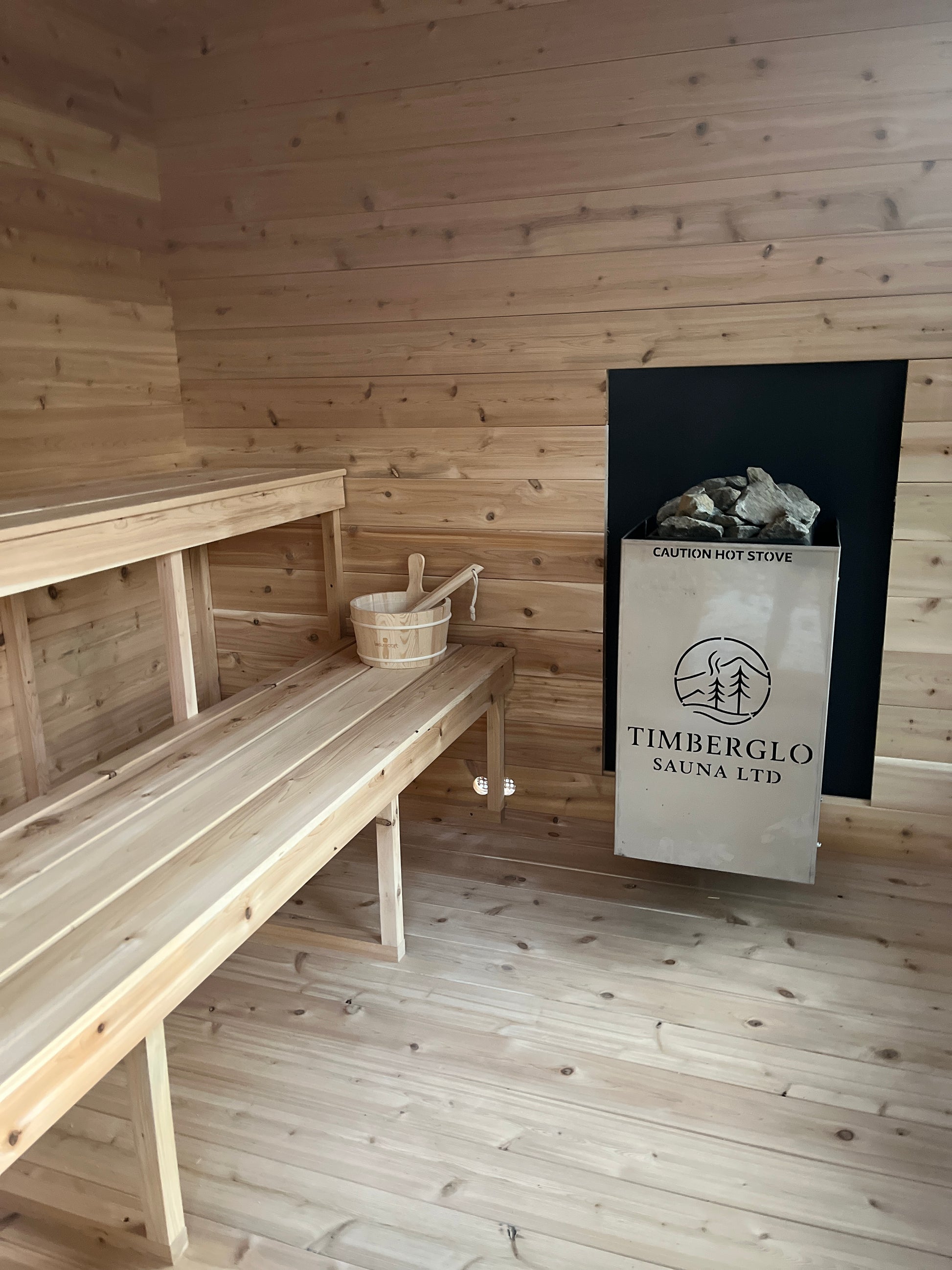 8x12 Modern Sauna with Leanto Roof and Changeroom image 9