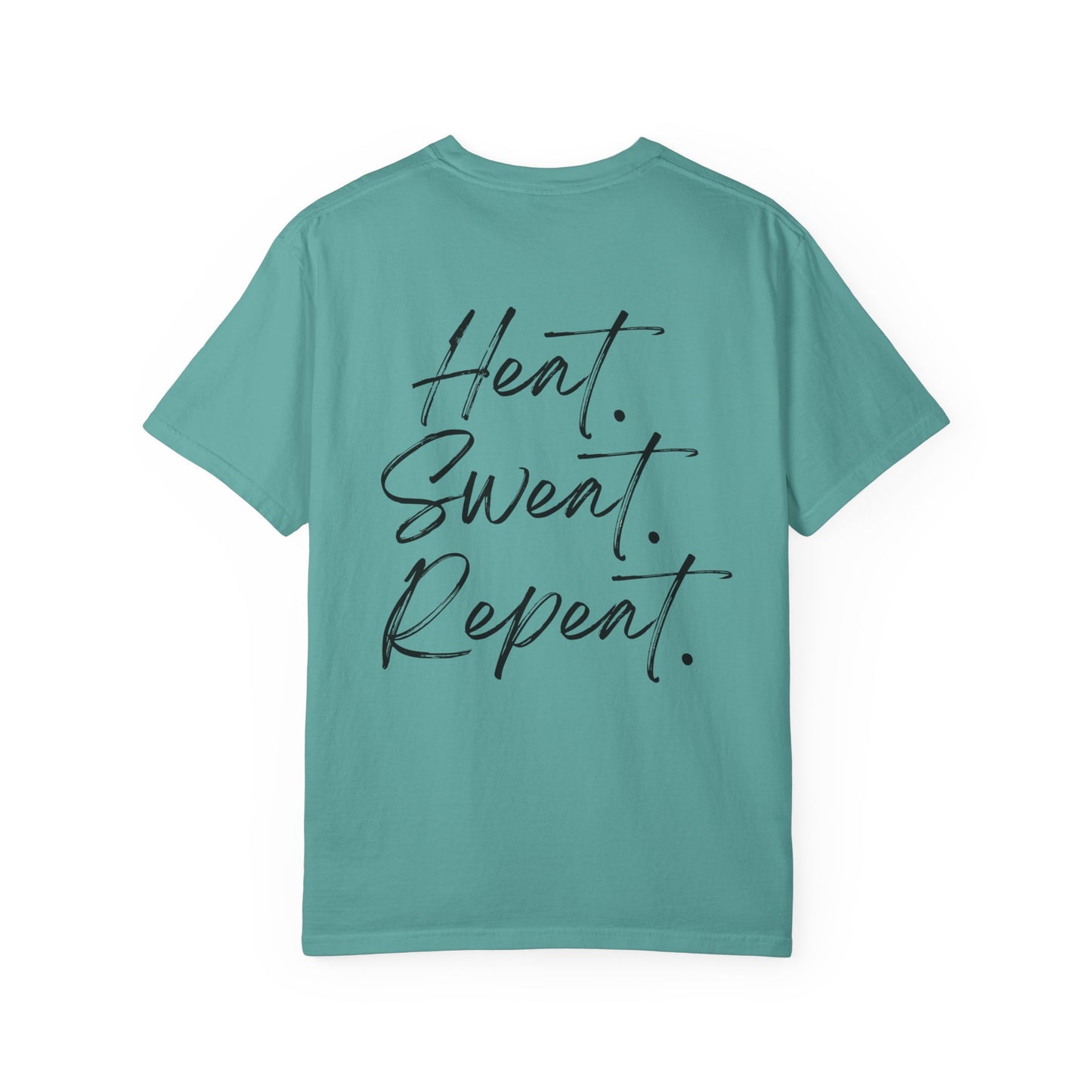 Timberglo “Heat. Sweat. Repeat.” Comfort Colors Heavyweight T-Shirt