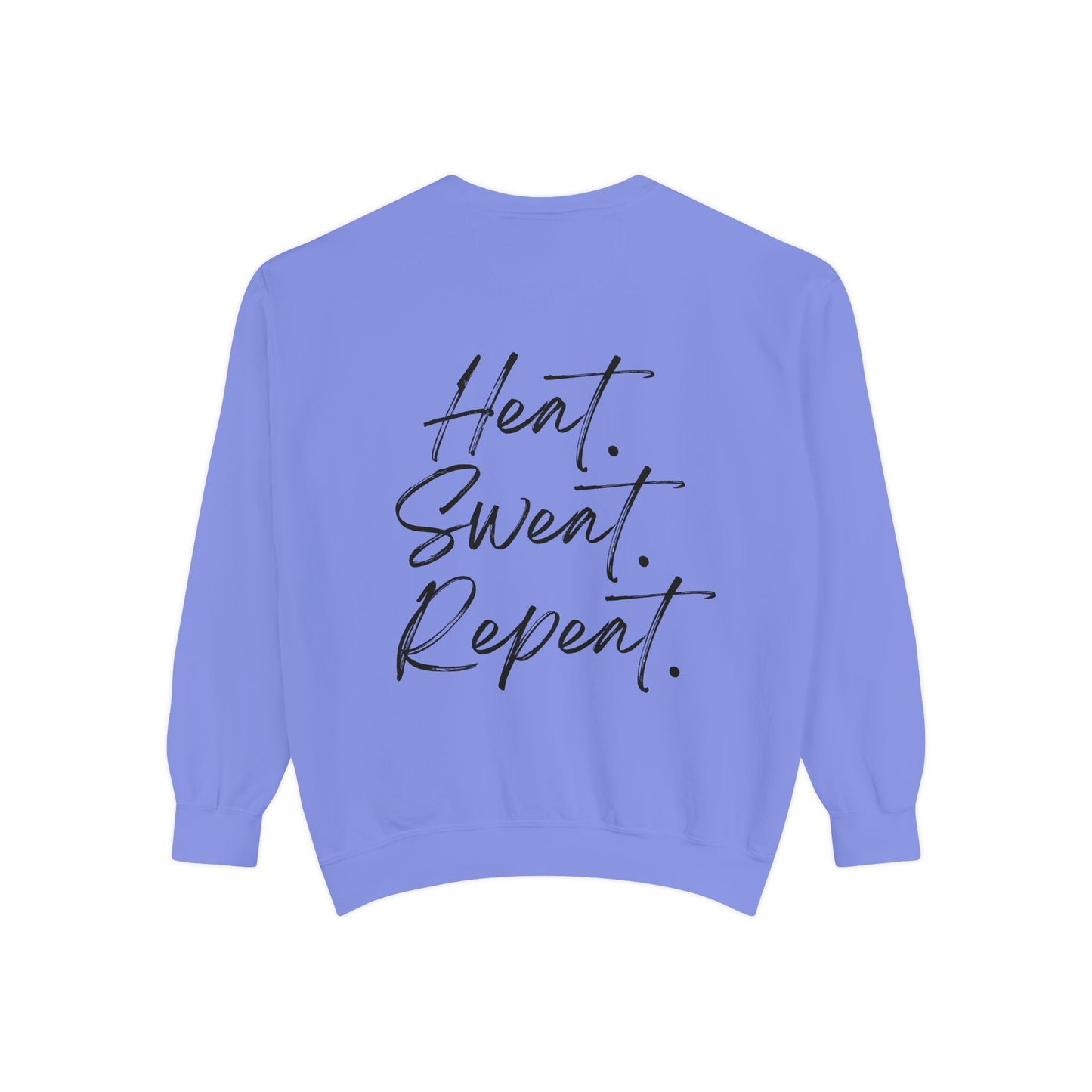 Timberglo “Heat. Sweat. Repeat.” Garment-Dyed Sweatshirt
