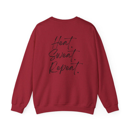 Timberglo “Heat. Sweat. Repeat.” Crewneck Sweatshirt
