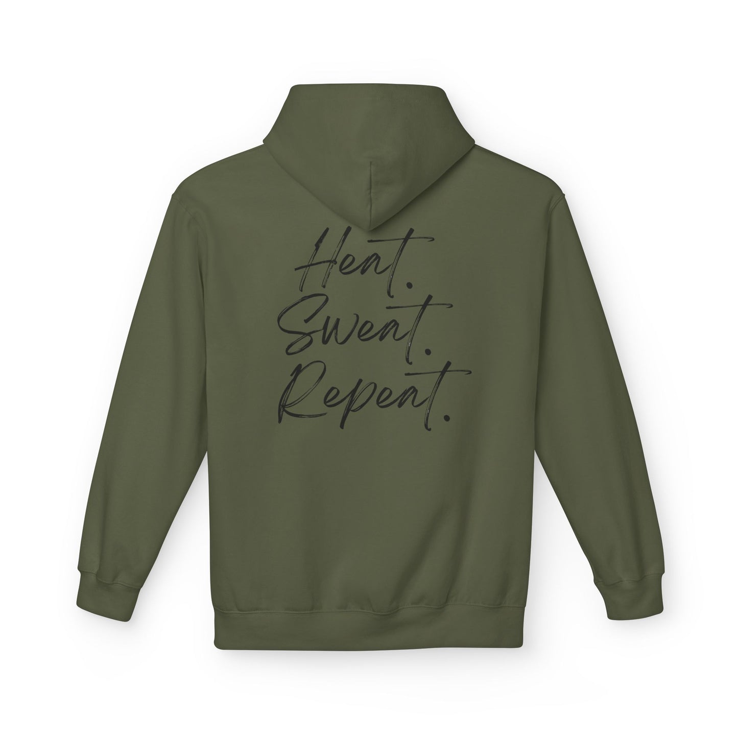 Timberglo “Heat. Sweat. Repeat.” Unisex Hoodie