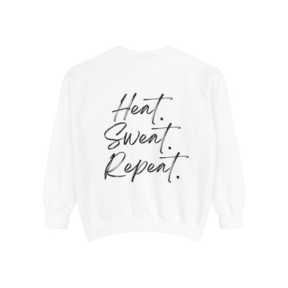 Timberglo “Heat. Sweat. Repeat.” Garment-Dyed Sweatshirt