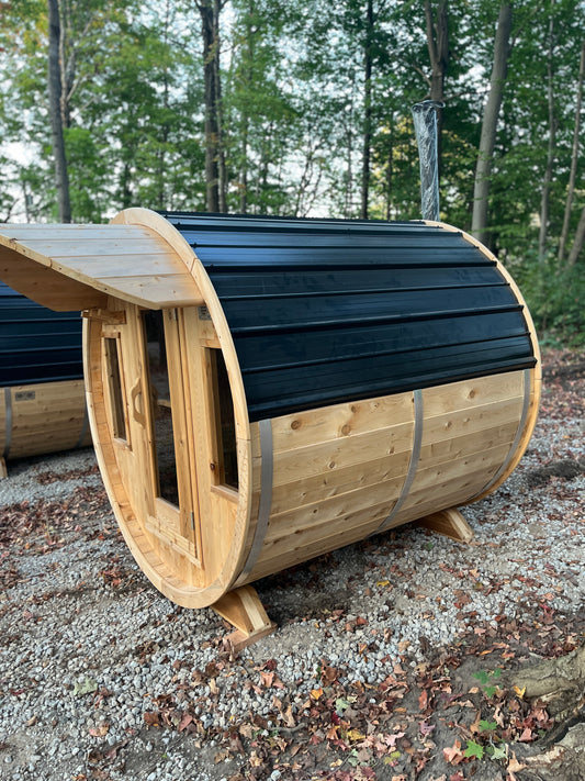 6x6 Barrel Sauna (2-4 person) image 0