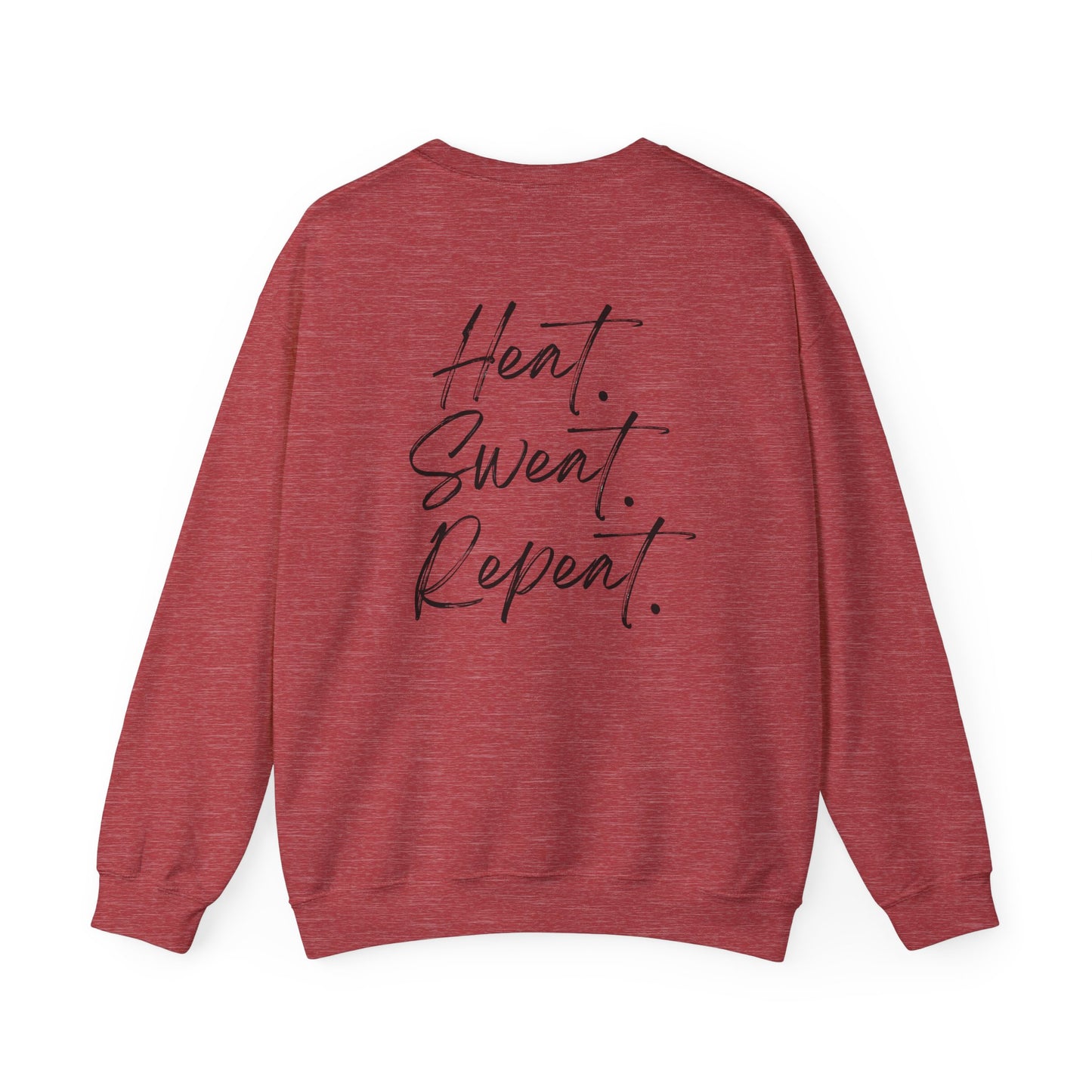 Timberglo “Heat. Sweat. Repeat.” Crewneck Sweatshirt