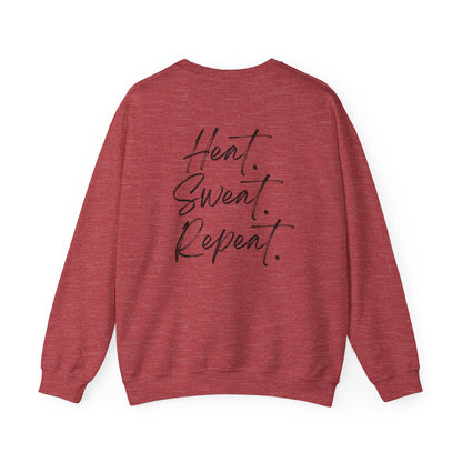 Timberglo “Heat. Sweat. Repeat.” Crewneck Sweatshirt