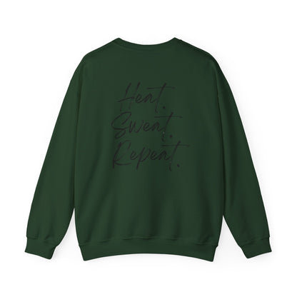 Timberglo “Heat. Sweat. Repeat.” Crewneck Sweatshirt
