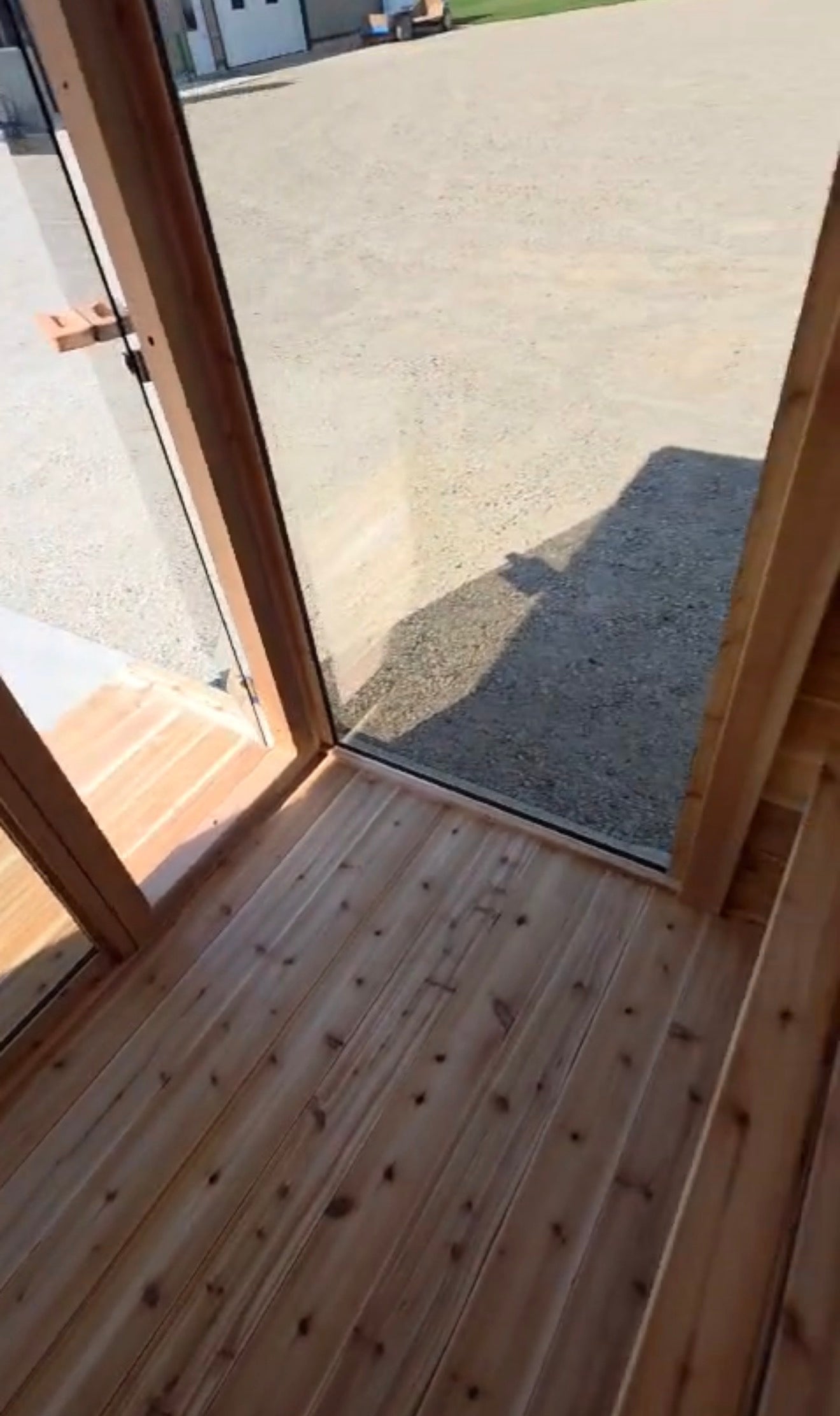 Signature Series Knotty Red Cedar Modern Sauna