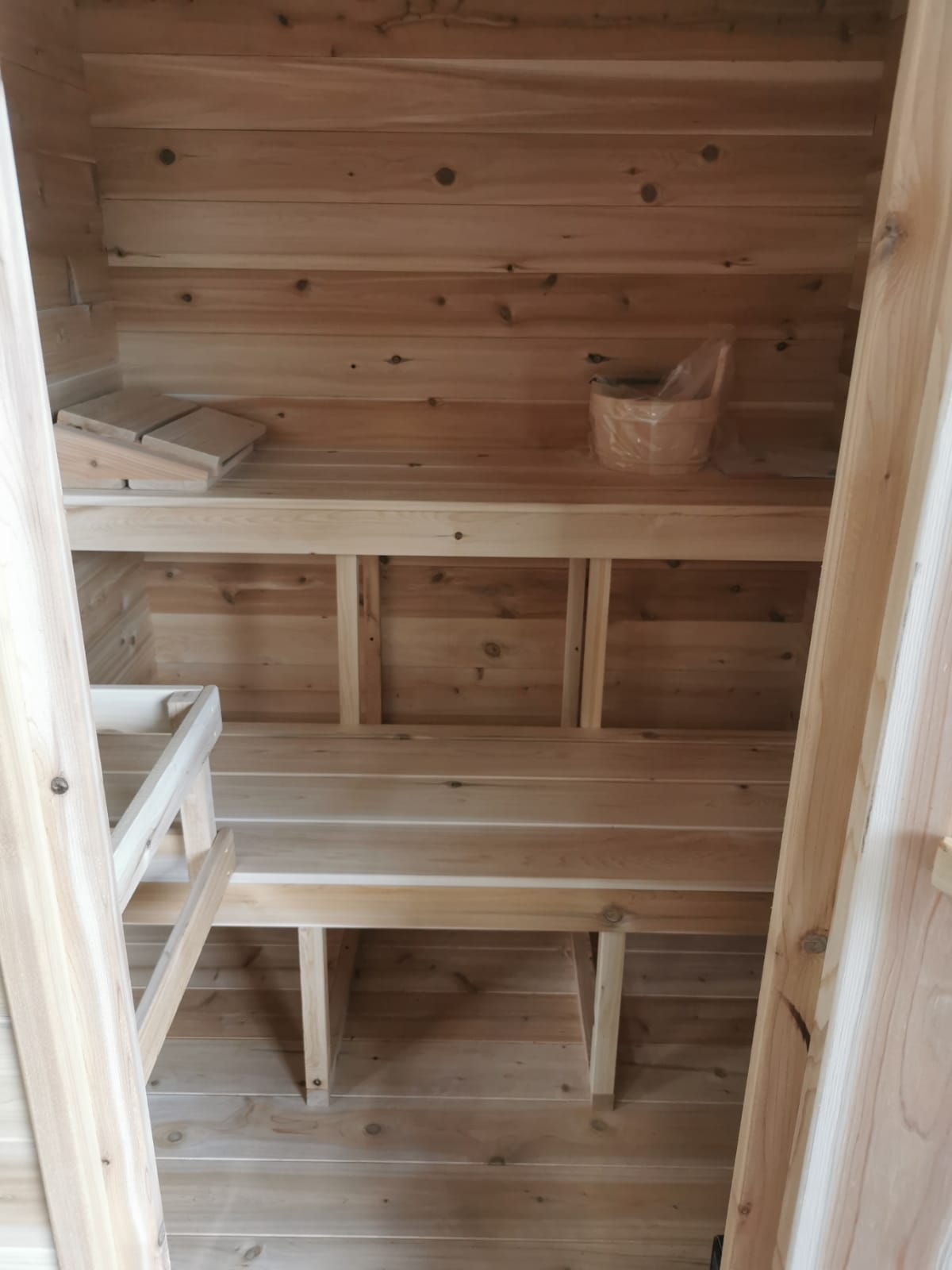 6x6 Cabin Sauna image 7