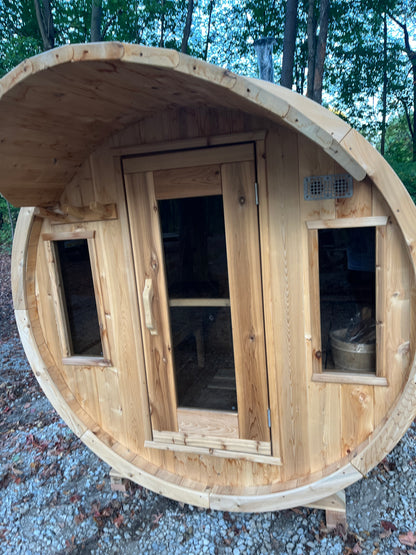 6x8 Barrel Sauna (4-6 person) image 8